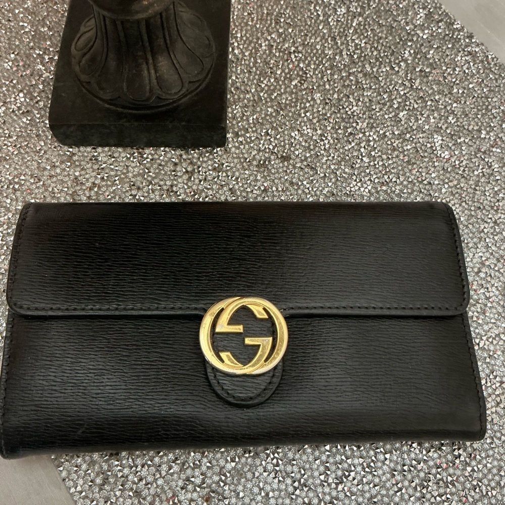 Gucci Interlocking G Continental Wallet Long Wallet